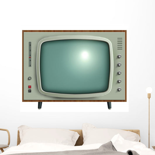 Retro Tv Wall Decal