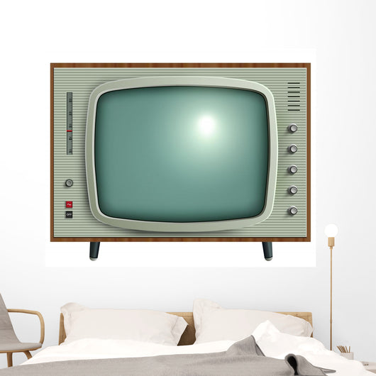 Retro Tv Wall Decal