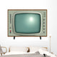 Retro Tv Wall Decal