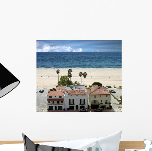 Santa Monica Beach Panorama Wall Decal