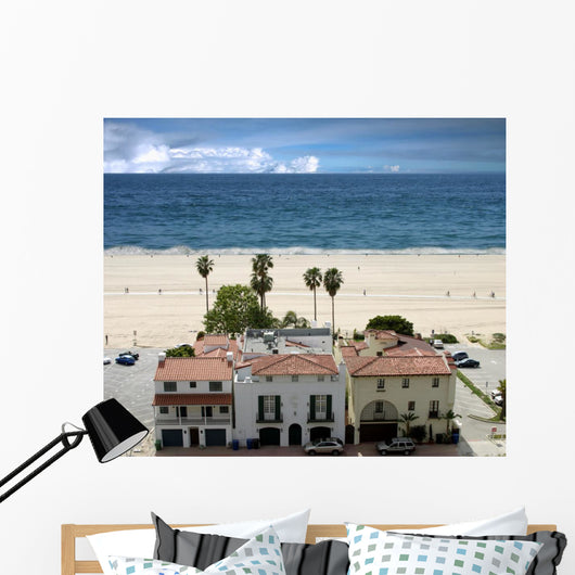 Santa Monica Beach Panorama Wall Decal