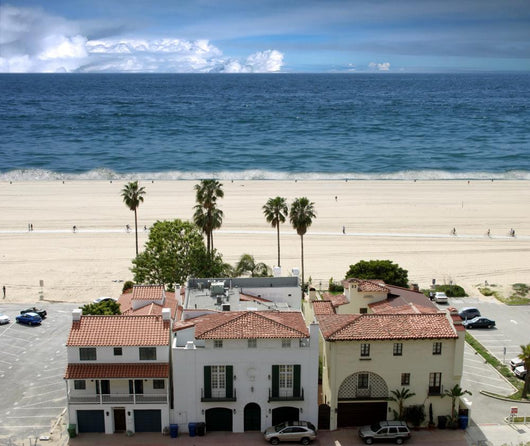 Santa Monica Beach Panorama Wall Decal