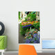 Colorful Sidewalk Flower Stand Wall Decal