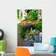 Colorful Sidewalk Flower Stand Wall Decal