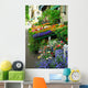 Colorful Sidewalk Flower Stand Wall Decal