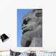 Karl-Marx-Kopf Im Profil Wall Decal