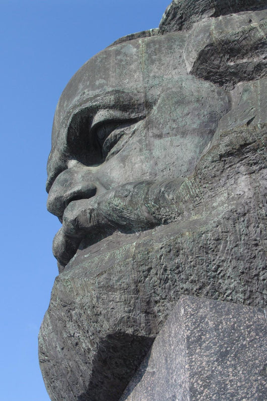 Karl-Marx-Kopf Im Profil Wall Decal
