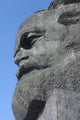 Karl-Marx-Kopf Im Profil Wall Decal