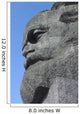 Karl-Marx-Kopf Im Profil Wall Decal
