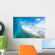 Blue Ocean Wave 4 Wall Decal