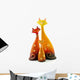 Three Clay Cats Wall Decal