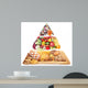 Food Pyramid For Vegetarians Wall Decal