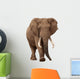 African Elephant White Wall Decal