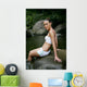 Woman Washing Her Feet Wall Decal