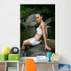 Woman Washing Her Feet Wall Decal