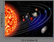 Solar System Side View Illustration Wall Decal