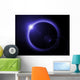 Midnight Blue Eclipse Wall Decal