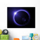 Midnight Blue Eclipse Wall Decal
