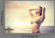 Woman on the Beach at Sunset Wall Decal