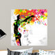 Summer Decorative Composition Wall Decal