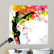 Summer Decorative Composition Wall Decal