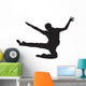 Man Jumped Air Wall Decal