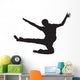 Man Jumped Air Wall Decal