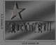 Brushed Aluminum Rock 39 Wall Decal