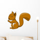 Cute Squirrel Wall Decal