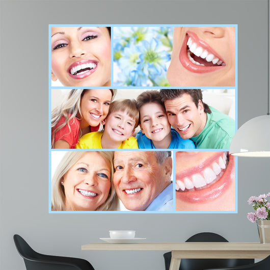 Happy People Smile Wall Decal