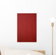 Red Leather Wall Decal