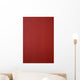 Red Leather Wall Decal