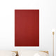 Red Leather Wall Decal