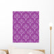 Seamless Repeating Wallpaper Purple Wall Decal