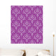 Seamless Repeating Wallpaper Purple Wall Decal