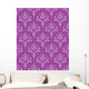 Seamless Repeating Wallpaper Purple Wall Decal