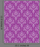 Seamless Repeating Wallpaper Purple Wall Decal