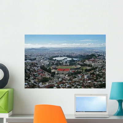 Tananarive Wall Decal shown on a wall