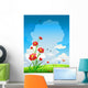 Summer Natural With Flowers Wall Decal