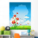 Summer Natural With Flowers Wall Decal