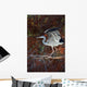 Portrait Blue Heron Flapping Wall Decal