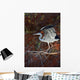 Portrait Blue Heron Flapping Wall Decal