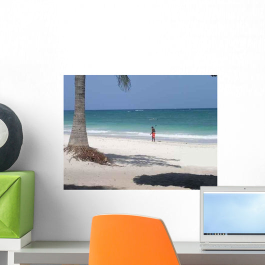 Mombasa Beach Wall Decal