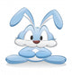 Cartoon Bunny Wall Decal