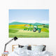 Farming With Tractor Wall Decal