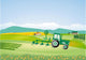 Farming With Tractor Wall Decal