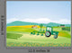 Farming With Tractor Wall Decal