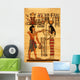 Egyptian Papyrus and Hieroglyphics Wall Decal