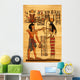 Egyptian Papyrus and Hieroglyphics Wall Decal