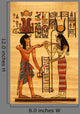 Egyptian Papyrus and Hieroglyphics Wall Decal